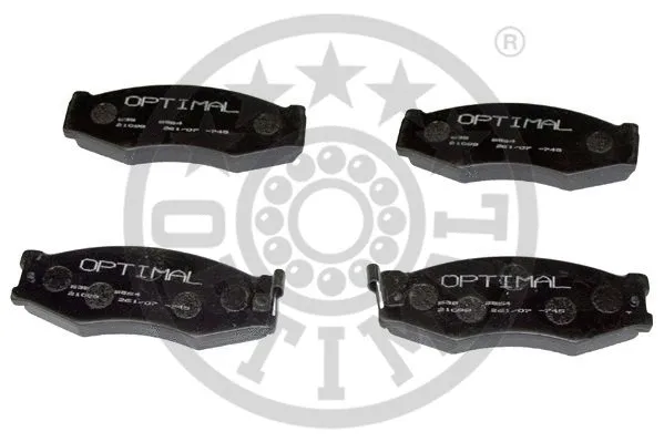 Brake Pad Set, disc brake (9376)