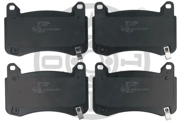 Brake Pad Set, disc brake (BP-12809)