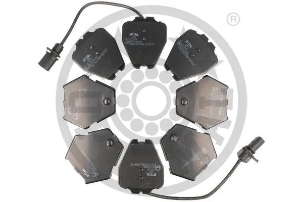 Brake Pad Set, disc brake (12158)