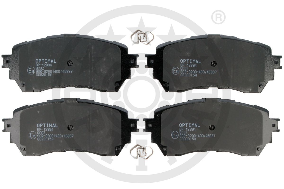 Brake Pad Set, disc brake (BP-12894)