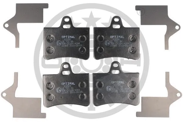 Brake Pad Set, disc brake (83000)