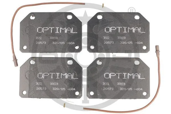 Brake Pad Set, disc brake (3503)