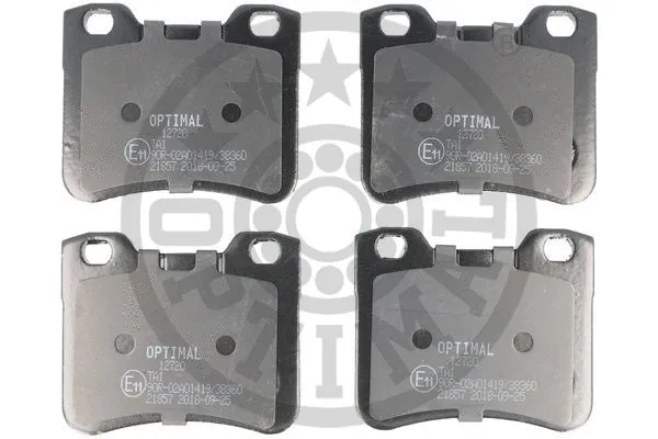 Brake Pad Set, disc brake (12720)