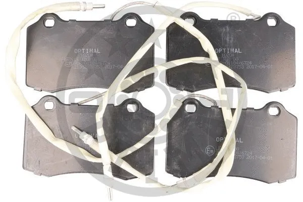 Brake Pad Set, disc brake (10204)