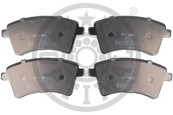 Brake Pad Set, disc brake (12462)