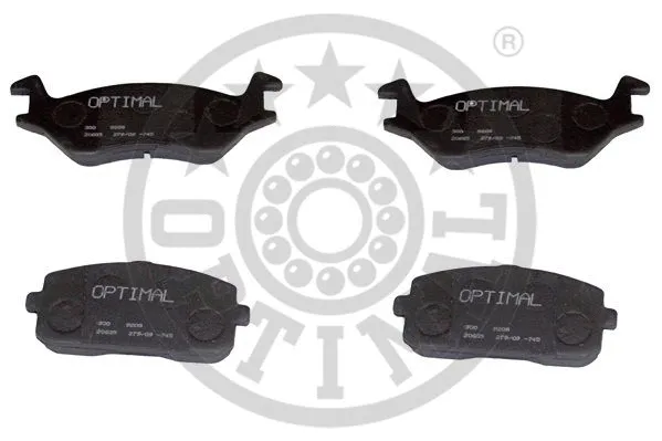 Brake Pad Set, disc brake (9208)