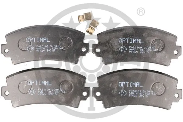 Brake Pad Set, disc brake (9142A)