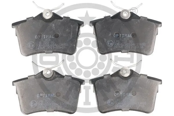 Brake Pad Set, disc brake (BP-12465)