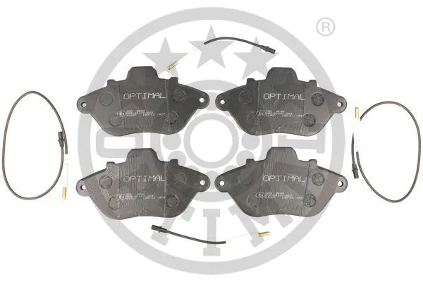 Brake Pad Set, disc brake (9648)