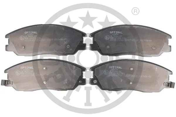 Brake Pad Set, disc brake (12410)