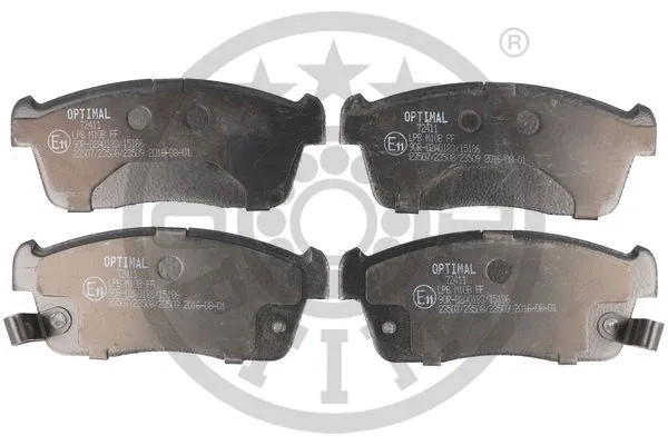 Brake Pad Set, disc brake (72411)