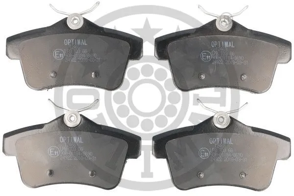 Brake Pad Set, disc brake (12468)