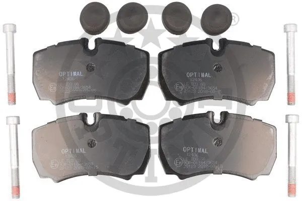 Brake Pad Set, disc brake (12436)