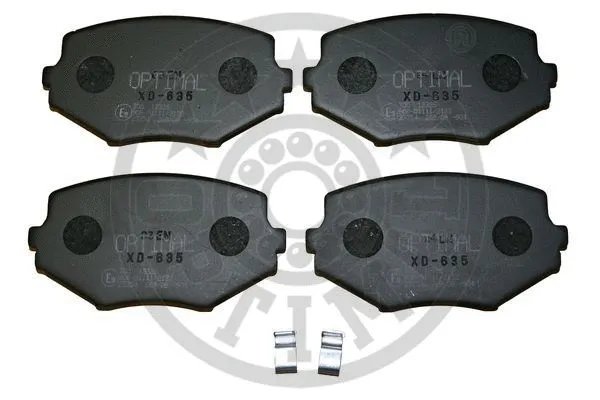 Brake Pad Set, disc brake (12326)
