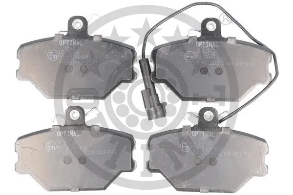 Brake Pad Set, disc brake (BP-09542)
