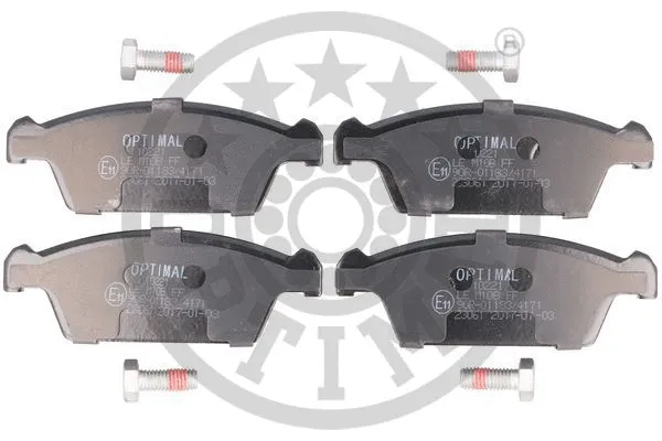 Brake Pad Set, disc brake (10221)