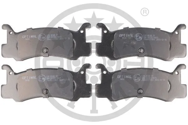 Brake Pad Set, disc brake (9438)