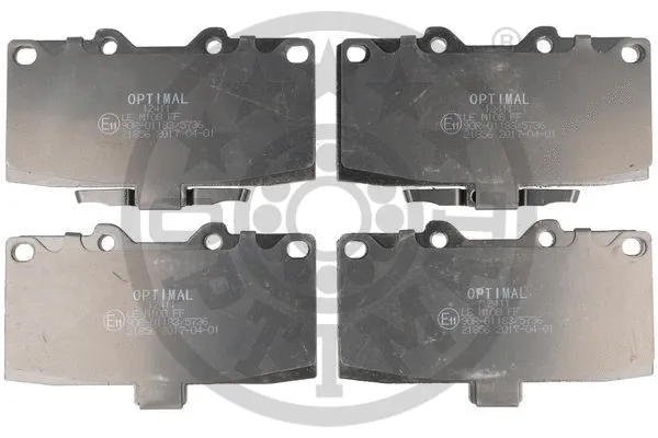 Brake Pad Set, disc brake (12411)