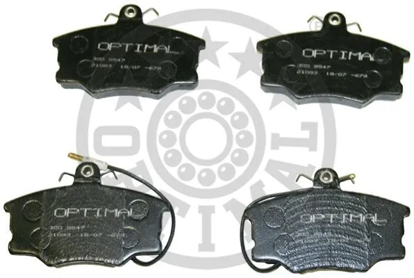 Brake Pad Set, disc brake (9547)