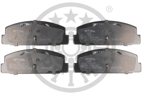 Brake Pad Set, disc brake (BP-09560)