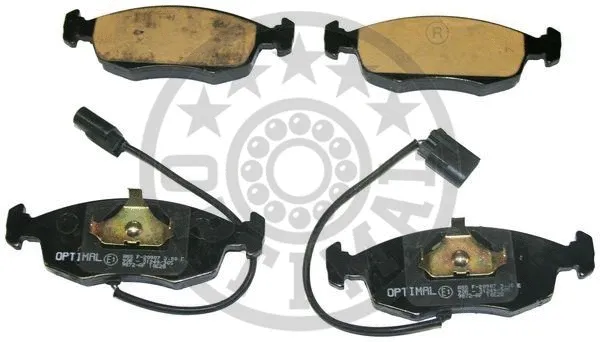 Brake Pad Set, disc brake (9872)