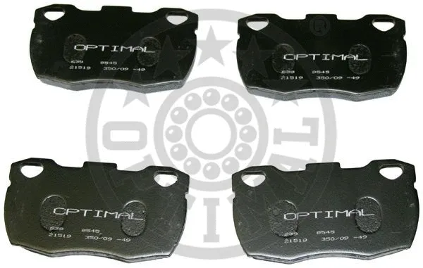 Brake Pad Set, disc brake (9545)