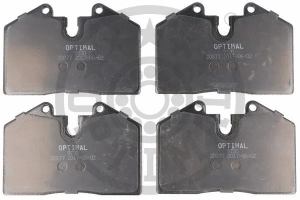 Brake Pad Set, disc brake (9730)
