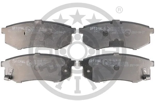 Brake Pad Set, disc brake (10432)