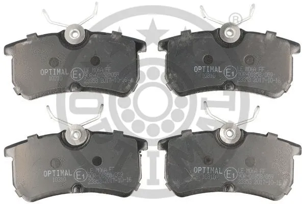 Brake Pad Set, disc brake (10310)