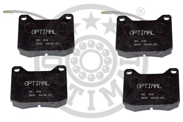 Brake Pad Set, disc brake (9132)