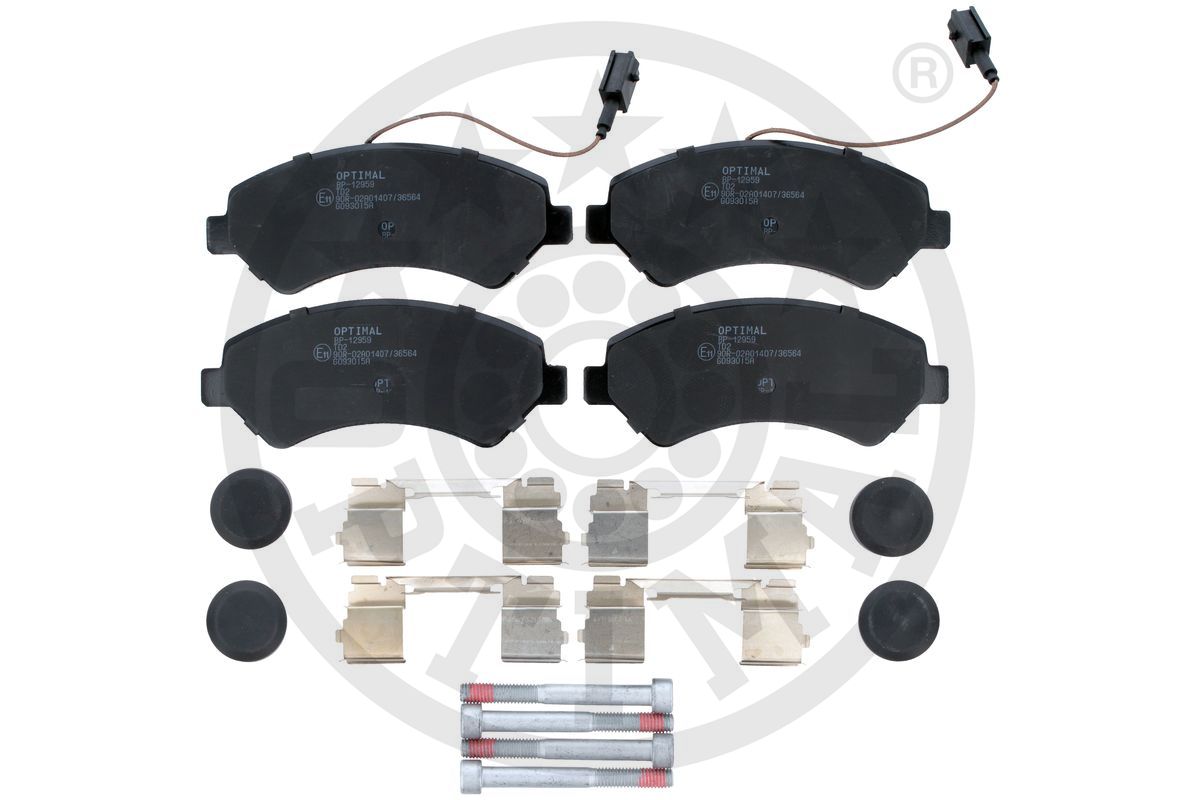 Brake Pad Set, disc brake (BP-12959)