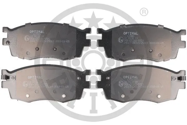 Brake Pad Set, disc brake (12280)