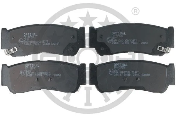 Brake Pad Set, disc brake (BP-12735)