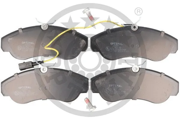 Brake Pad Set, disc brake (10489)