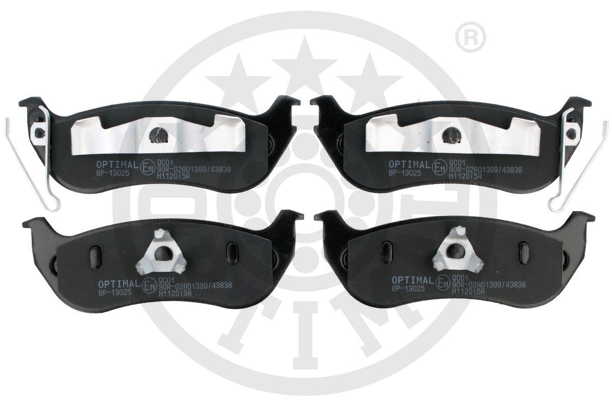 Brake Pad Set, disc brake (BP-13025)