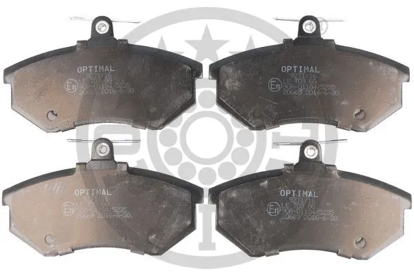 Brake Pad Set, disc brake (BP-92711)