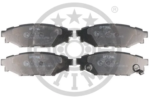 Brake Pad Set, disc brake (12563)