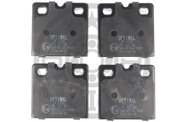 Brake Pad Set, disc parking brake (BF-0001)