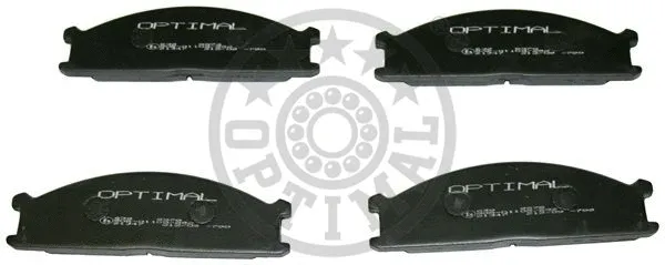 Brake Pad Set, disc brake (9578)