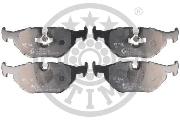 Brake Pad Set, disc brake (9544)