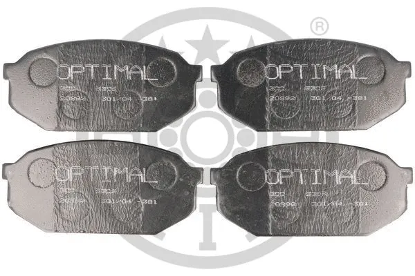 Brake Pad Set, disc brake (9309)