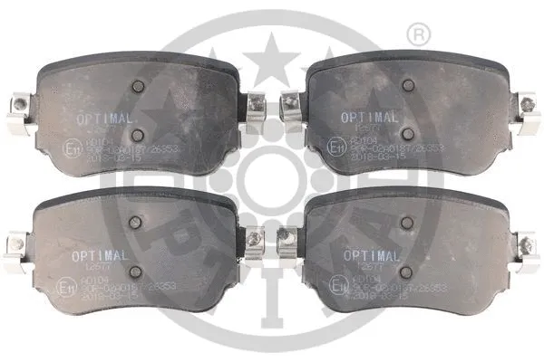 Brake Pad Set, disc brake (12677)