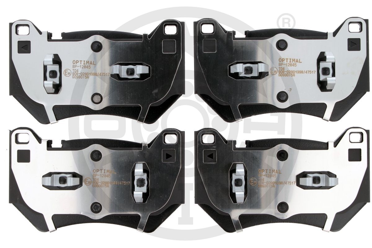 Brake Pad Set, disc brake (BP-12845)
