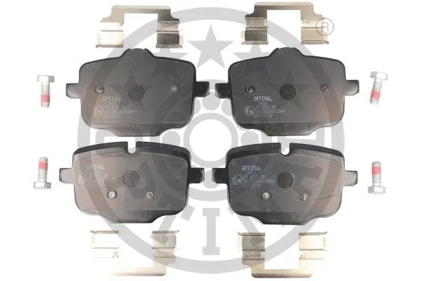 Brake Pad Set, disc brake (12416)