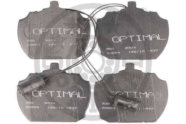 Brake Pad Set, disc brake (9334)