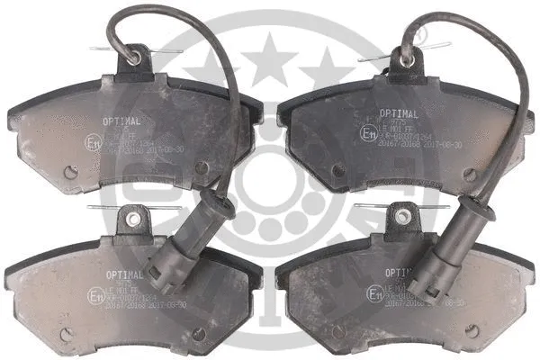 Brake Pad Set, disc brake (9775)