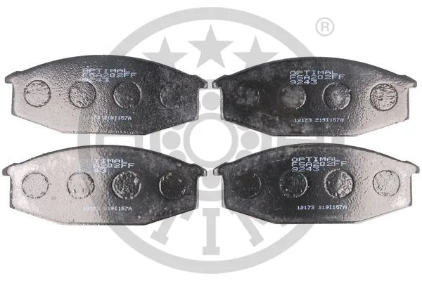 Brake Pad Set, disc brake (9243)
