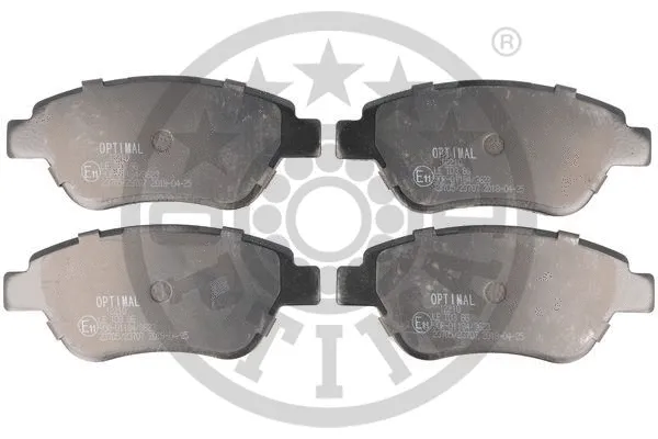 Brake Pad Set, disc brake (12210)