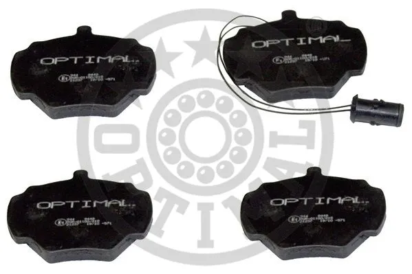 Brake Pad Set, disc brake (9449)
