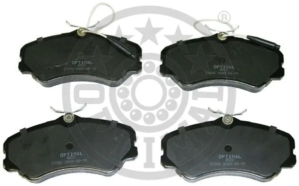 Brake Pad Set, disc brake (9522)